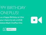 You get the chance to win a OnePlus One smartphone
