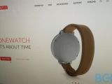 Screenshot showing the OnePlus smartwatch dedicated page