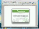 LibreOffice 4.1.3 running on OpenMandriva Lx 2014.0 Alpha 1