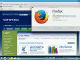 Mozilla Firefox 26.0 running on OpenMandriva Lx 2014.0 Alpha 1