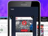 Opera Mini Stable, supports multiple tabs