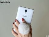 Oppo U3 with the rabbit tail attached
