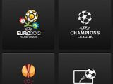Official UEFA EURO 2012 app (screenshot)
