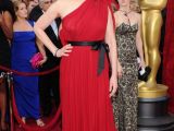 Sigourney Weaver on the red carpet at the 2010 Academy Awards