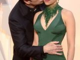 John Travolta was feeling the love at the Oscars 2015