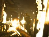 Outlast with fire effects