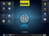 PCLinuxOS FullMonty internet desktop