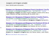 Pages with search results highlighted in Google Search