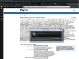 Rogue JavaScript alert on PayPal registration page