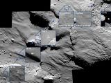 Rosetta images show Philae drifting across the surface of the comet