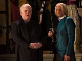 Hoffman played the part of Plutarch Heavensbee in the movie