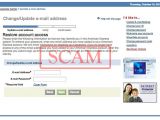 American Express phishing website