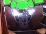 Here is the cockpit with some green screen behind it
