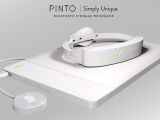 Pinto is a Bluetooth storage wristband