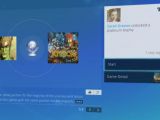 The PlayStation 4 interface