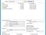 PowerArchiver 2015: Create a new archive by including files and setting conditions