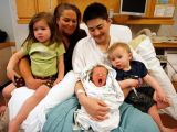Thomas Beatie, ex-wife Nancy, and their 3 children together