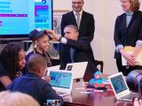 Obama gives reward to student who showed him how to code