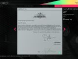 Sign a contract in Project Cars