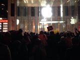 Protesters at Fifth Ave. Apple Store #5