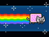 Nyan Cat started off by being an animation known as Pop Tart Cat