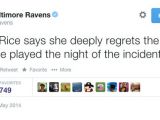Ray Rice’s battered wife Janay Palmer actually apologized in May for getting beat up in an elevator