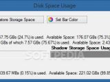 Inspect disk space usage