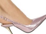 Glittery stilettos for the finishing touch