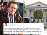The note someone from Richard Simmons’ staff posted to his Facebook