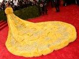 Rihanna wore longest train ever on a MET Gala red carpet