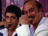 Al Pacino and Robert Loggia in the 1983 “Scarface”