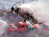 NASCAR car crash