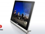 Lenovo Yoga tablet in stand mode