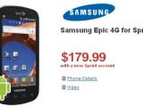 Samsung Epic 4G special offer