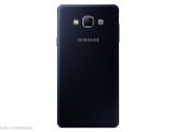 Samsung Galaxy A7 in black back view