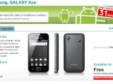 Samsung Galaxy Ace at Vodafone UK