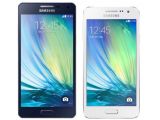 Samsung Galaxy A5 (left) will replace the Galaxy Alpha