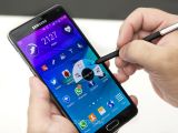 Samsung Galaxy Note 4 with pen
