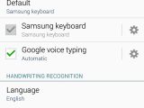 Galaxy Note 4 Language & input
