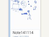 S Note app on Galaxy Note 4