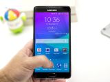Samsung Galaxy Note 4 frontal view