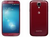 Galaxy S4 in Red Aurora