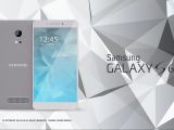 Samsung Galaxy S6 concept (silver)