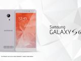 Samsung Galaxy S6 concept (white)