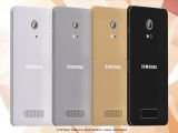 Samsung Galaxy S6 concept all four colors (back)