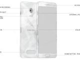 Samsung Galaxy S6 concept technical scheme