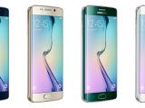Samsung Galaxy S6 Edge in different colors