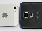 Both iPhone 5S and Samsung Galaxy S5 have fingerprint scanners