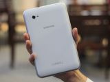 All white Samsung Galaxy Tab 7.0