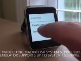 Booting Macintosh II on the Samsung Gear Live
